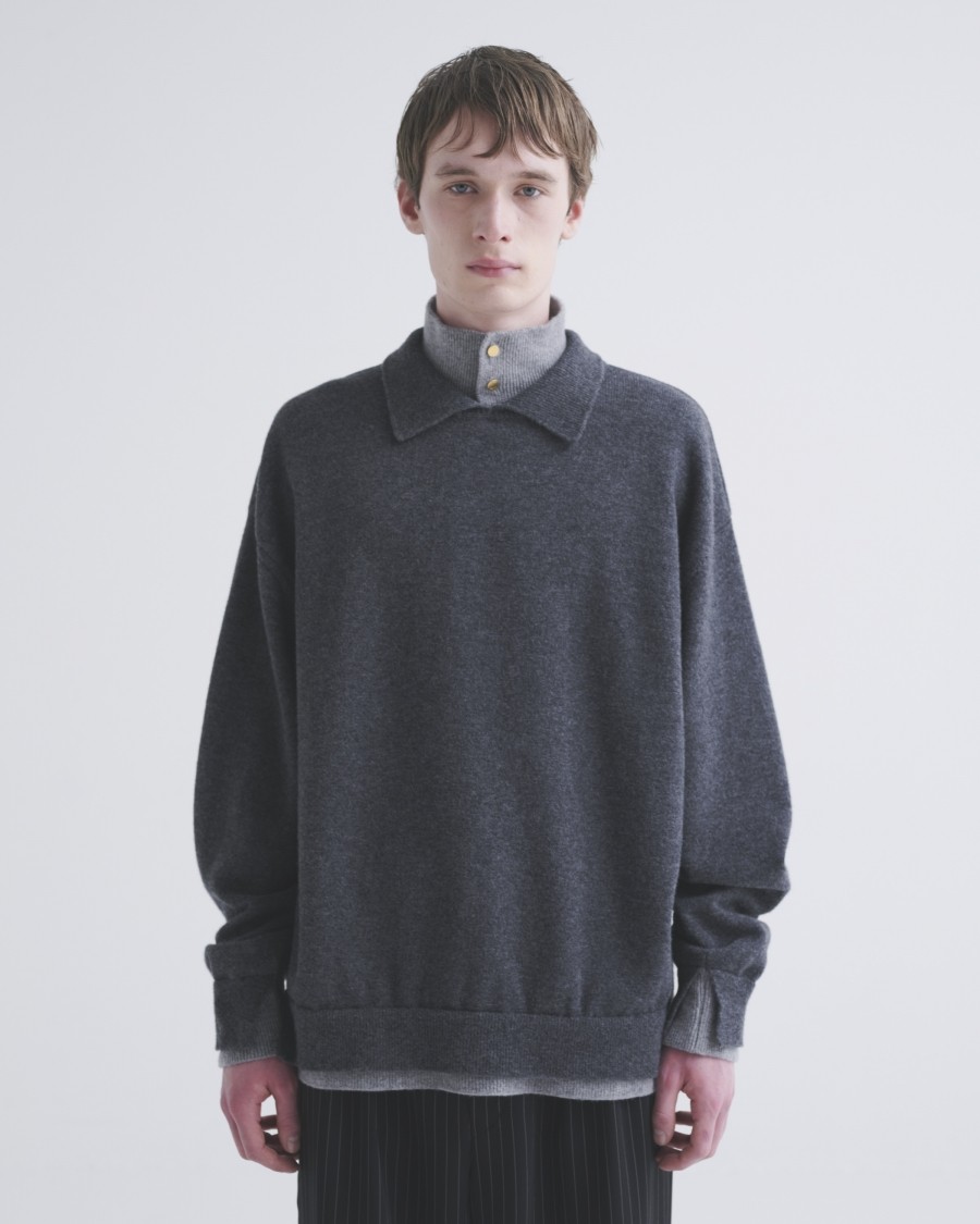 トップス CULLNI Stretch Twill Tailored Pullover トップス CULLNI Stretch Twill Tailored Pullover CULLNI