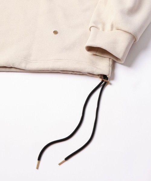 CULLNI ONLINE STORE / Box Logo Print Drawstring Hoodie