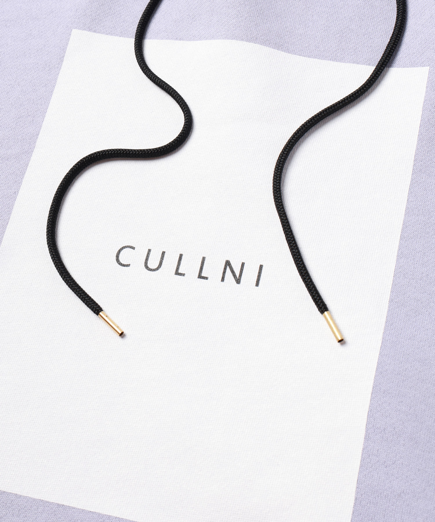 Box Logo Print Drawstring Hoodie