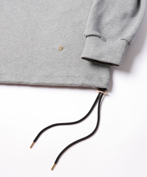 Box Logo Print Drawstring Hoodie