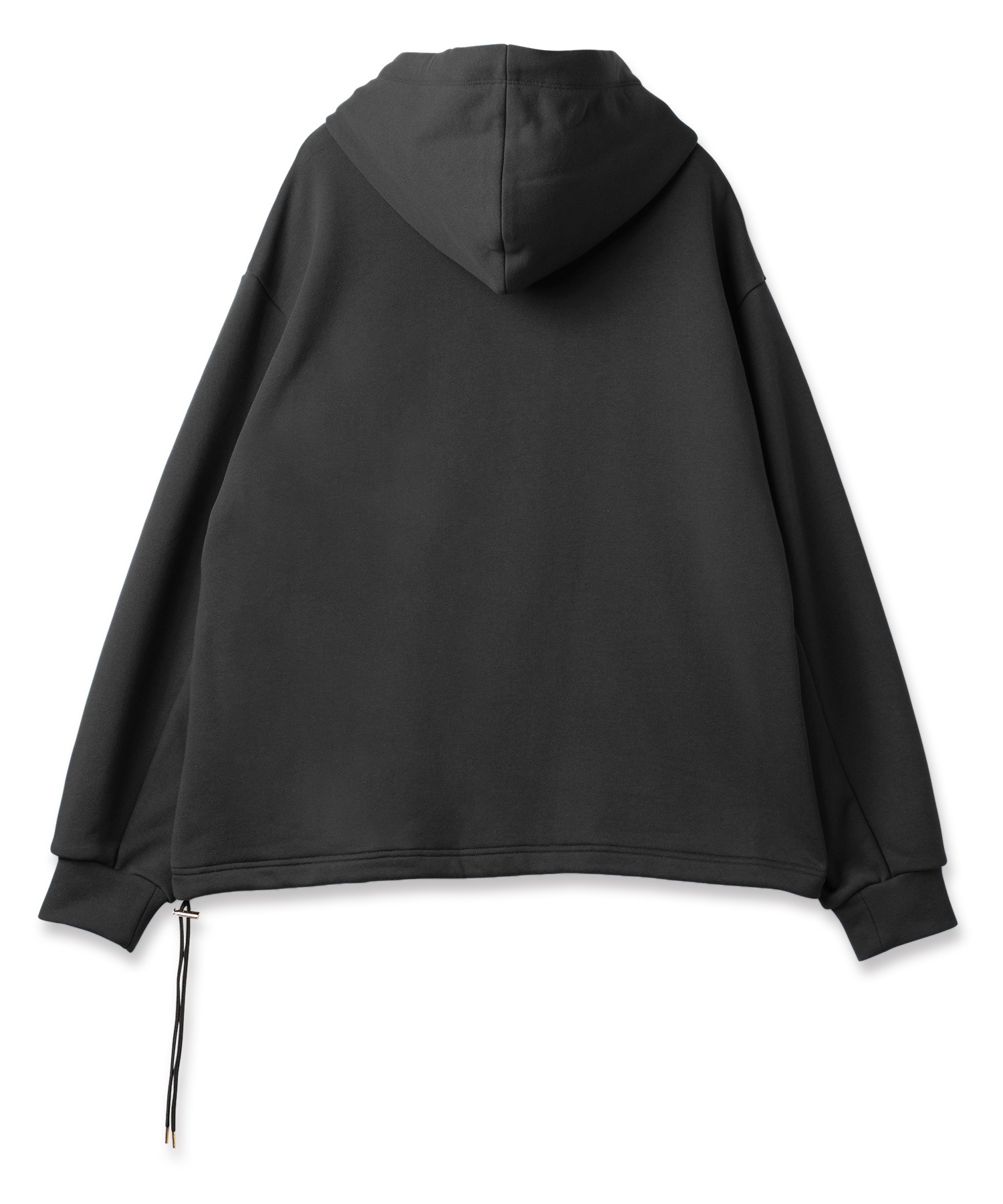 Box Logo Print Drawstring Hoodie