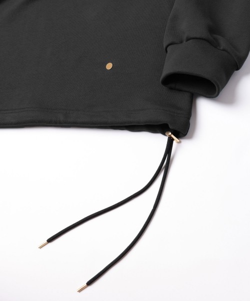 Box Logo Print Drawstring Hoodie