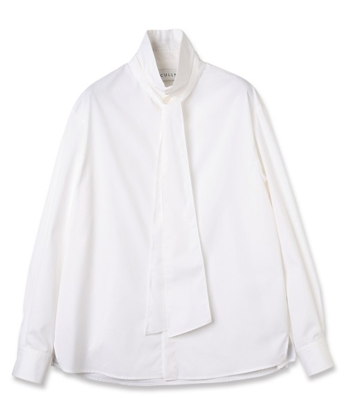 CULLNI ONLINE STORE / High Count Broad Bow Tie Shirt