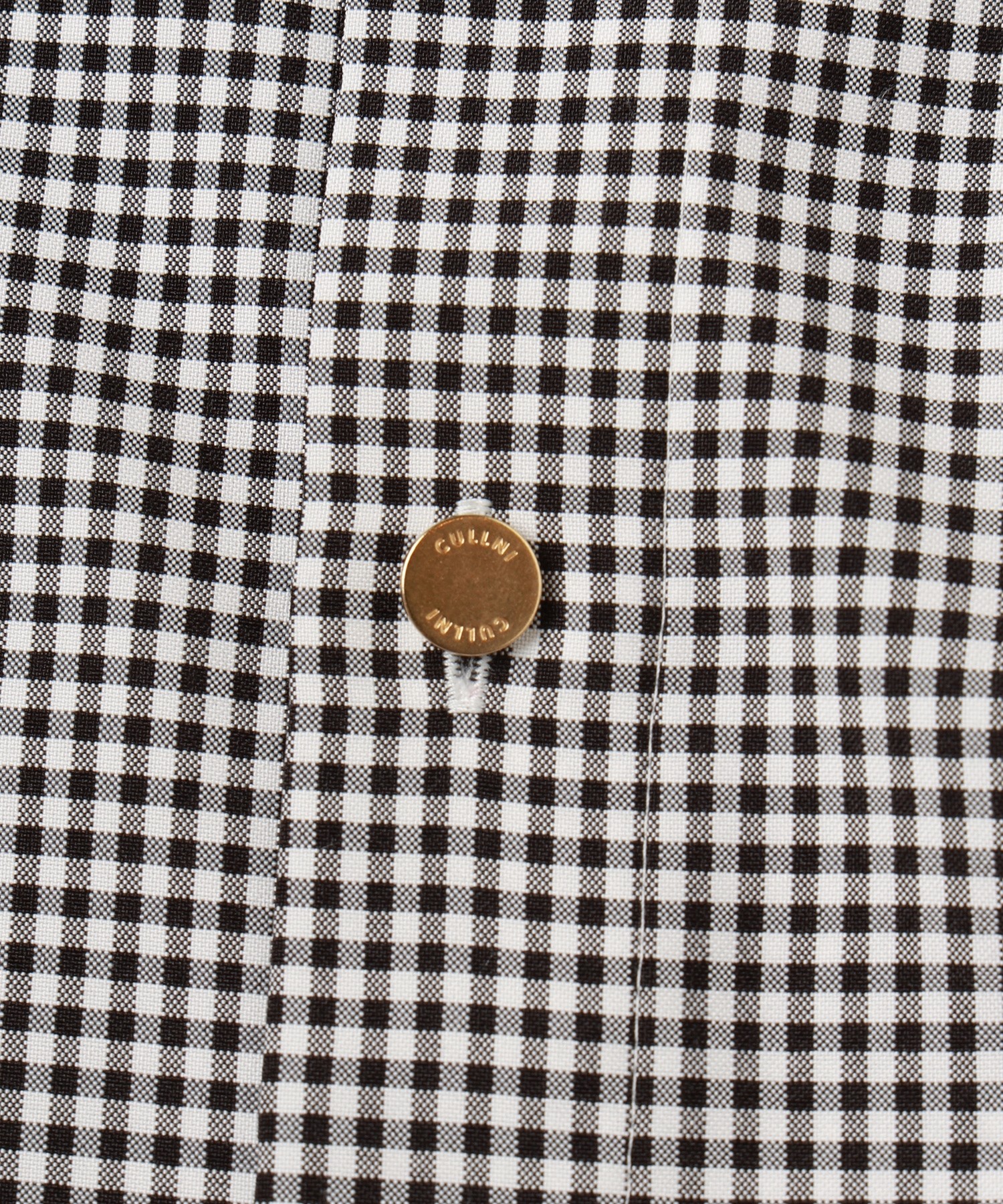 Gingham Check Bow Tie Shirt