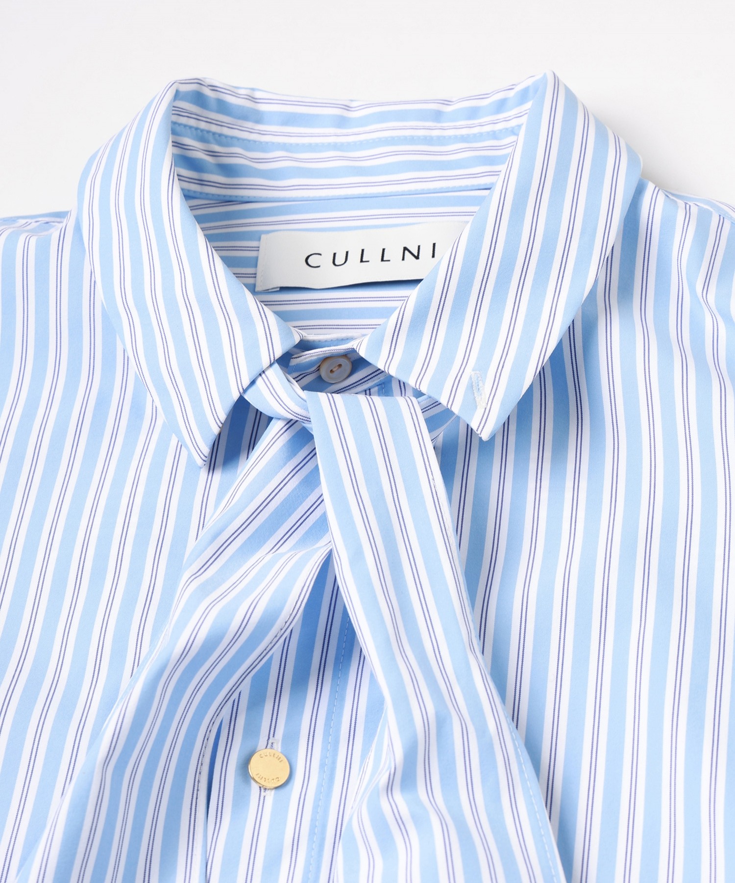 Stripe Bow Tie Shirt