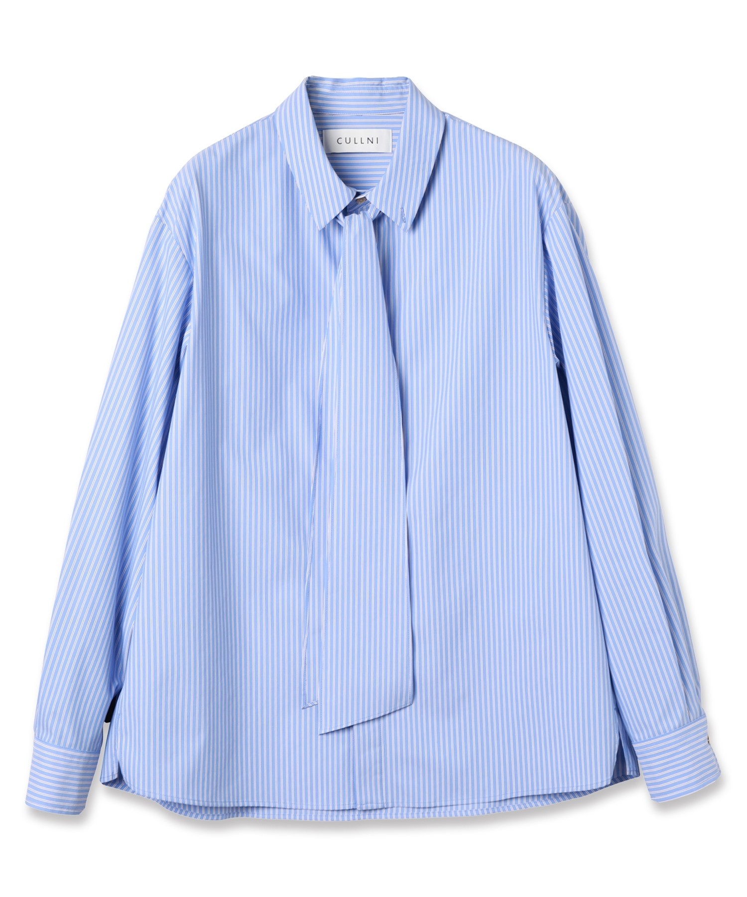 Stripe Bow Tie Shirt