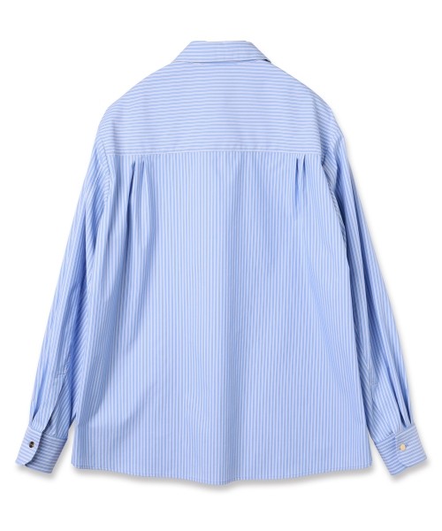 Stripe Bow Tie Shirt