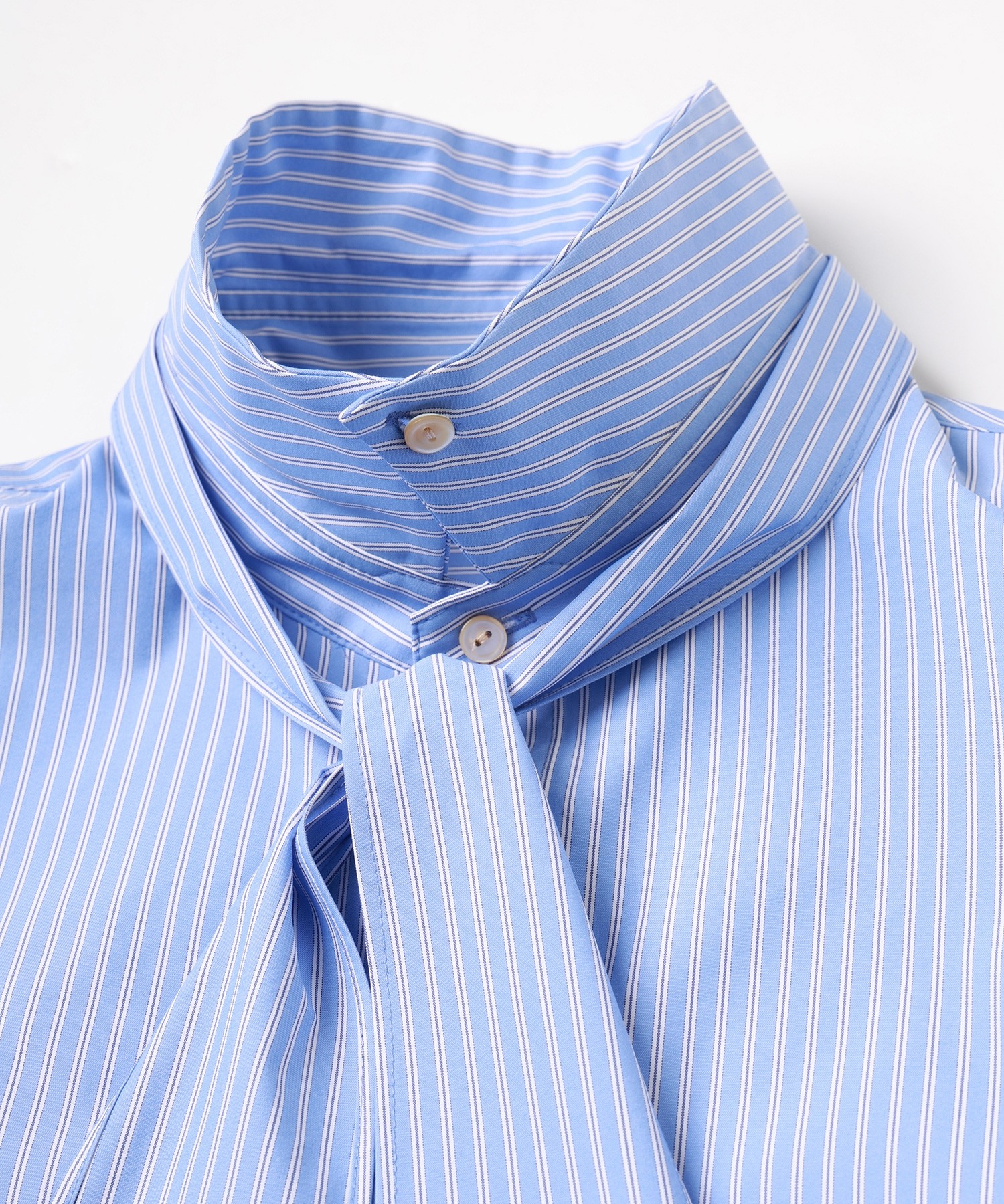 Stripe Bow Tie Shirt