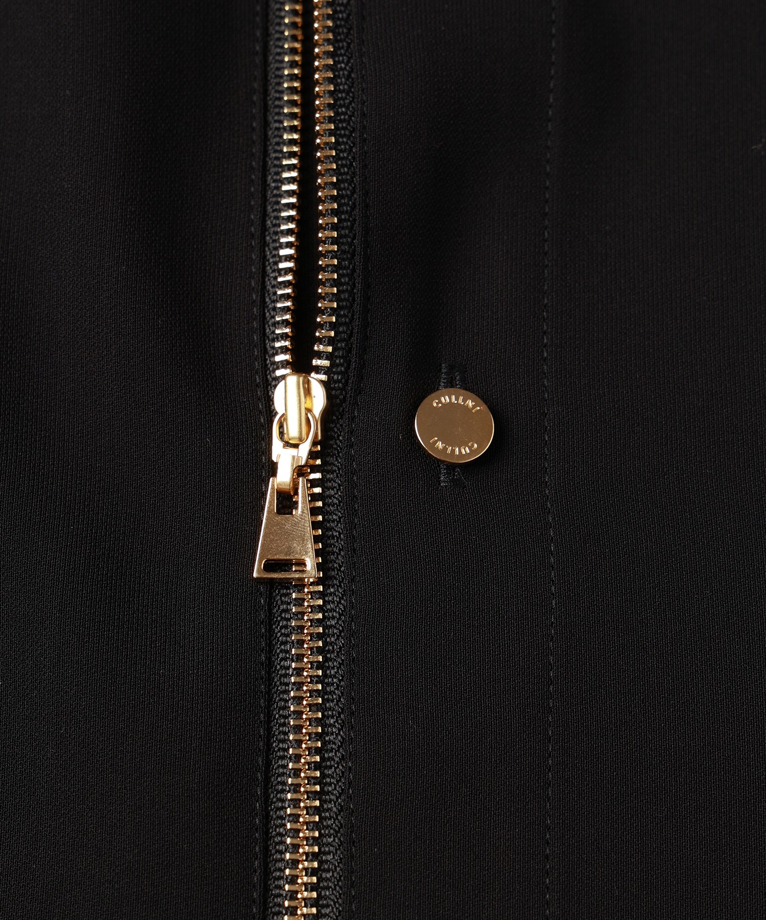 Double Cloth Zip Up Shirt