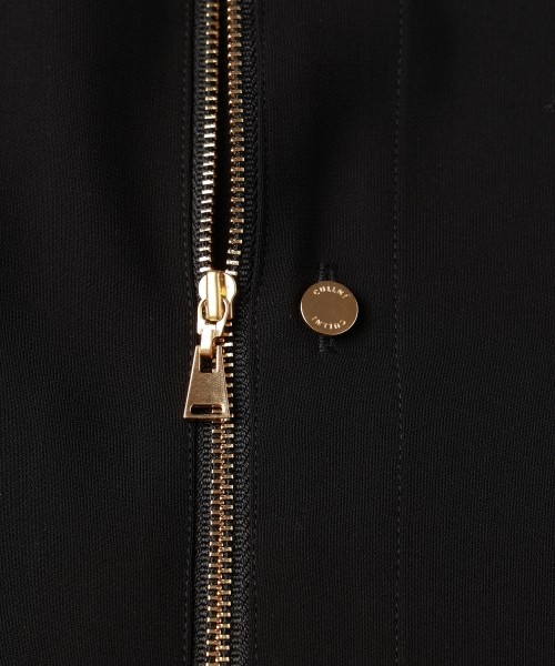 Double Cloth Zip Up Shirt