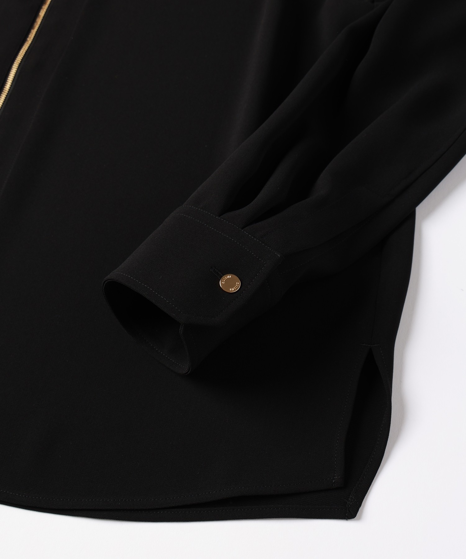 CULLNI ONLINE STORE / Double Cloth Zip Up Shirt