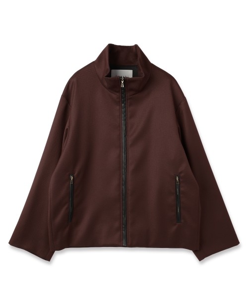 CULLNI ウールジャケット 黒 CULLNI（クルニ）の「24-AW-030 / Boucle Yarn Zip Up Jacket