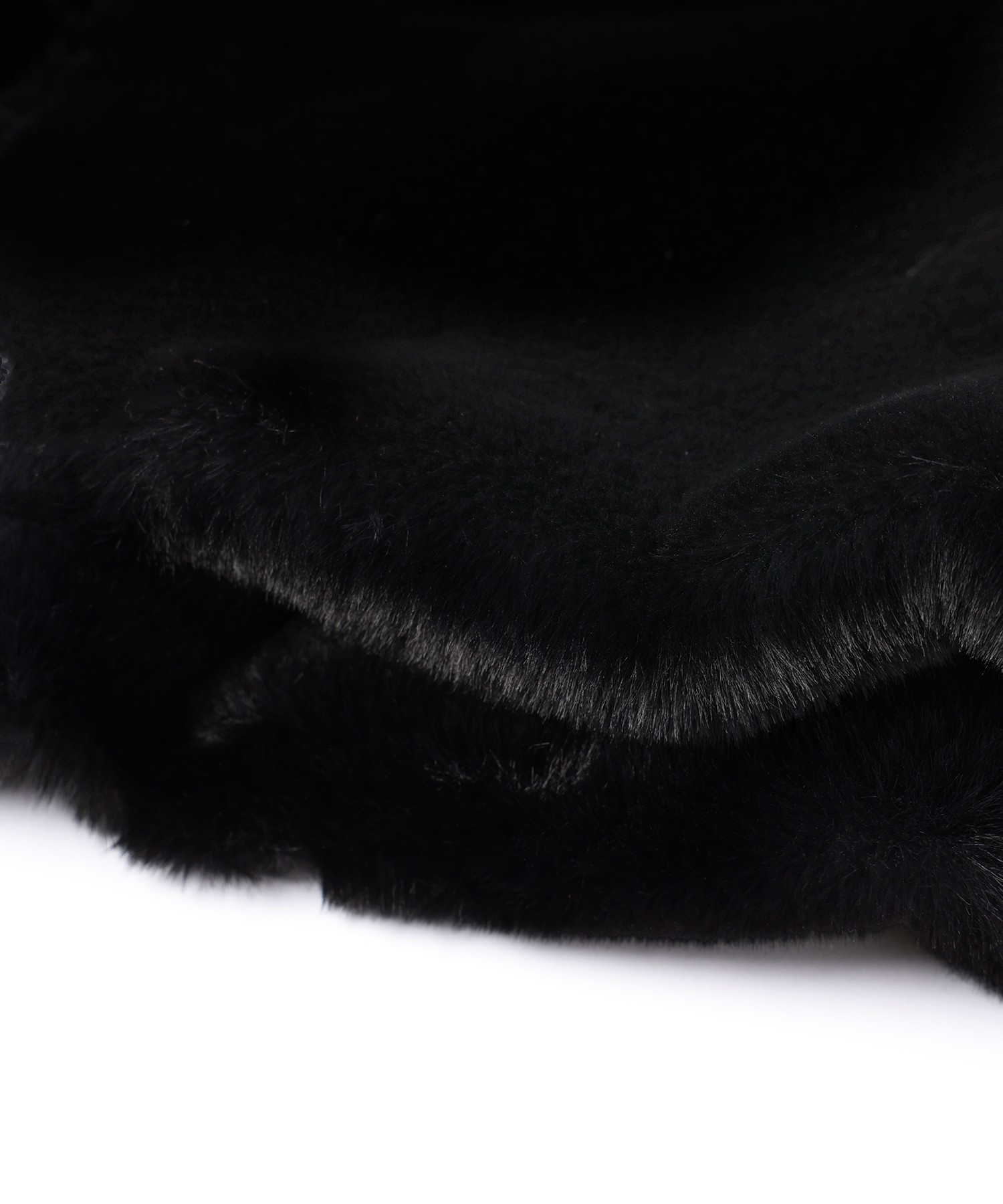 Eco Fur Zip Up Stand Collar Vest