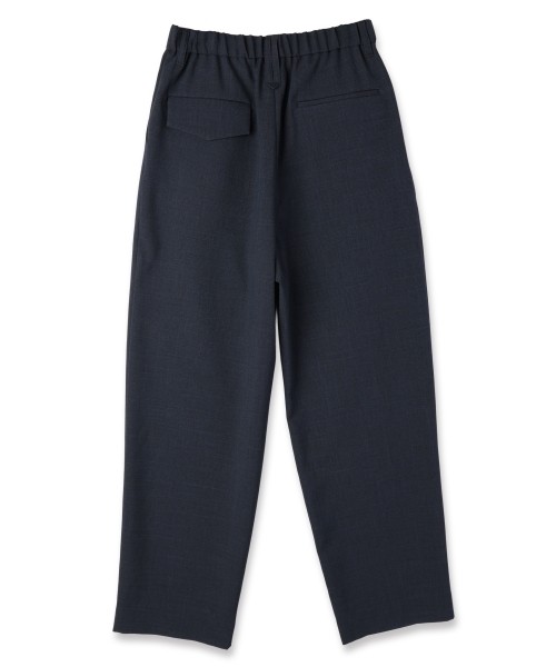 Glen Check 3Tuck Semi Wide Pants