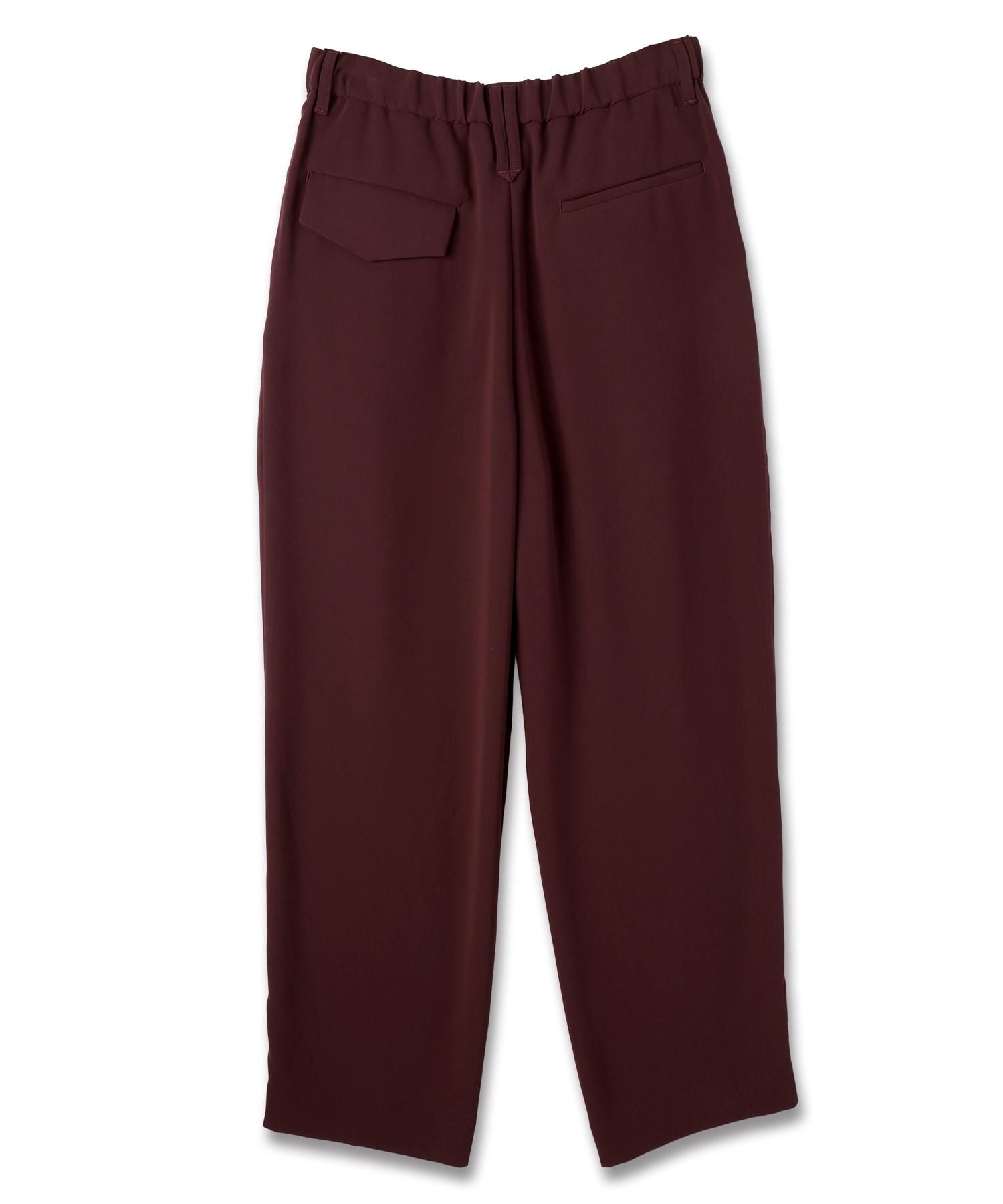 Double Cloth 3Tuck Semi Wide Pants