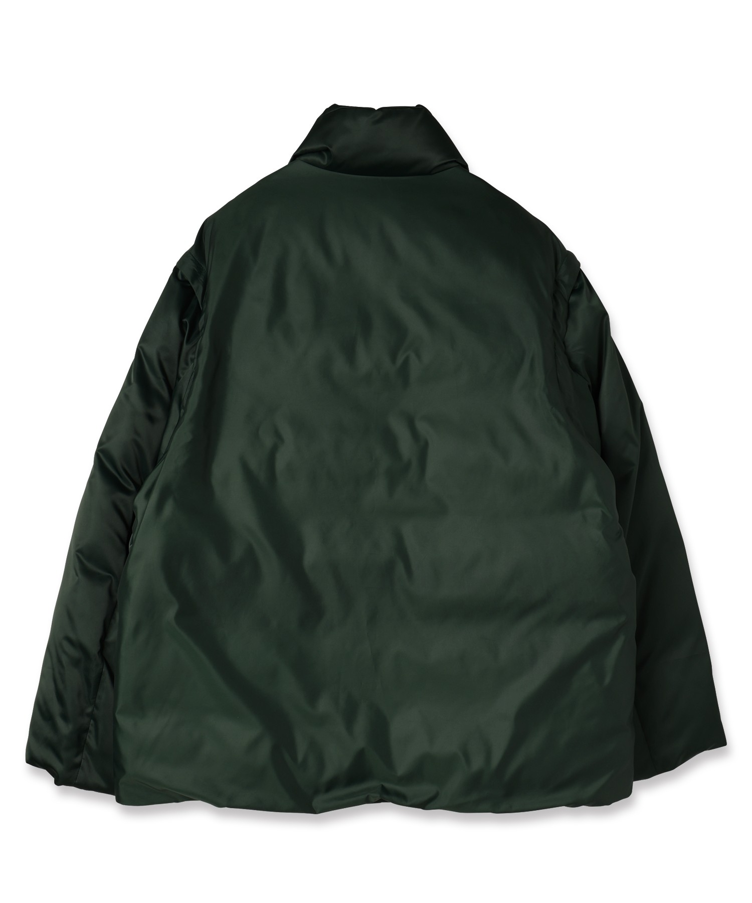 High Count Taffeta Removable Sleeve Down Jacket