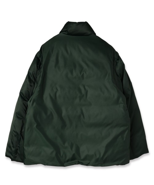 High Count Taffeta Removable Sleeve Down Jacket