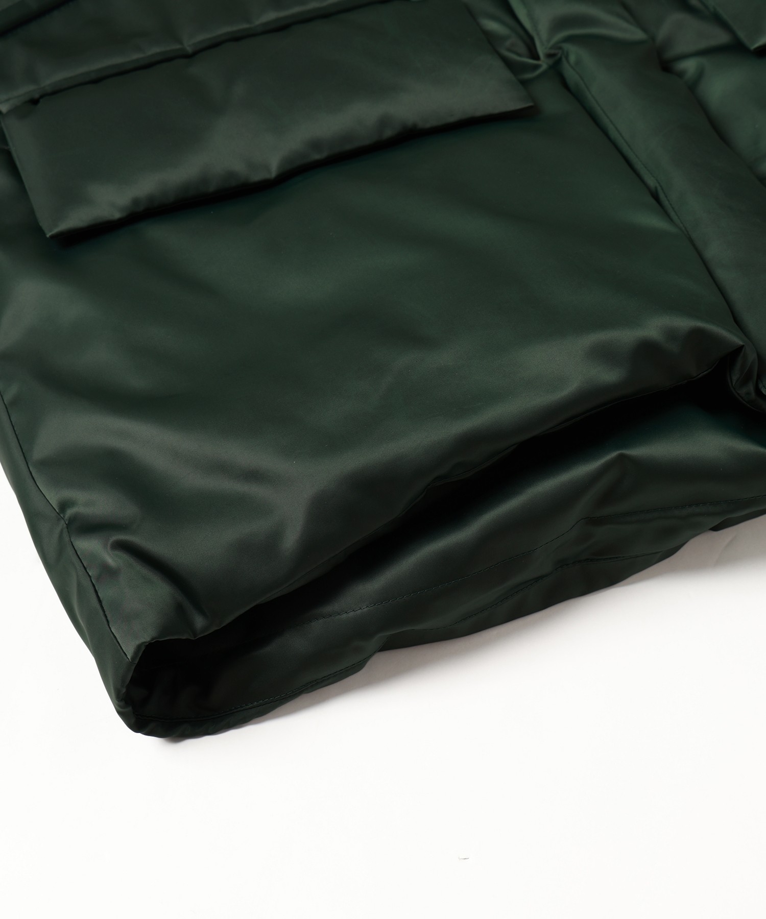 High Count Taffeta Removable Sleeve Down Jacket
