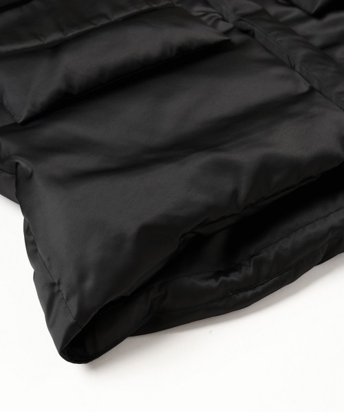 High Count Taffeta Removable Sleeve Down Jacket