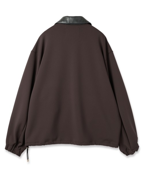 Double Cloth Half Zip Riders Pullover
