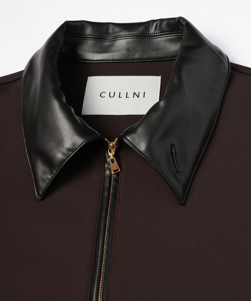 Double Cloth Half Zip Riders Pullover