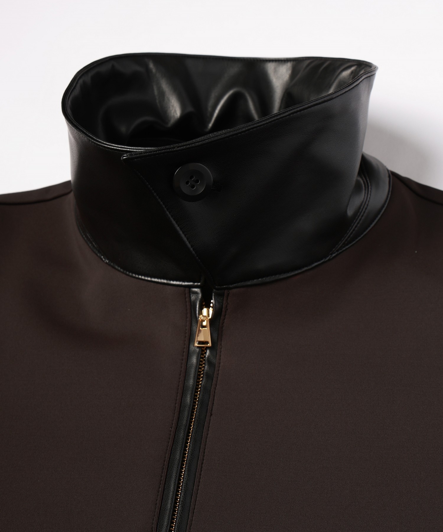 Double Cloth Half Zip Riders Pullover