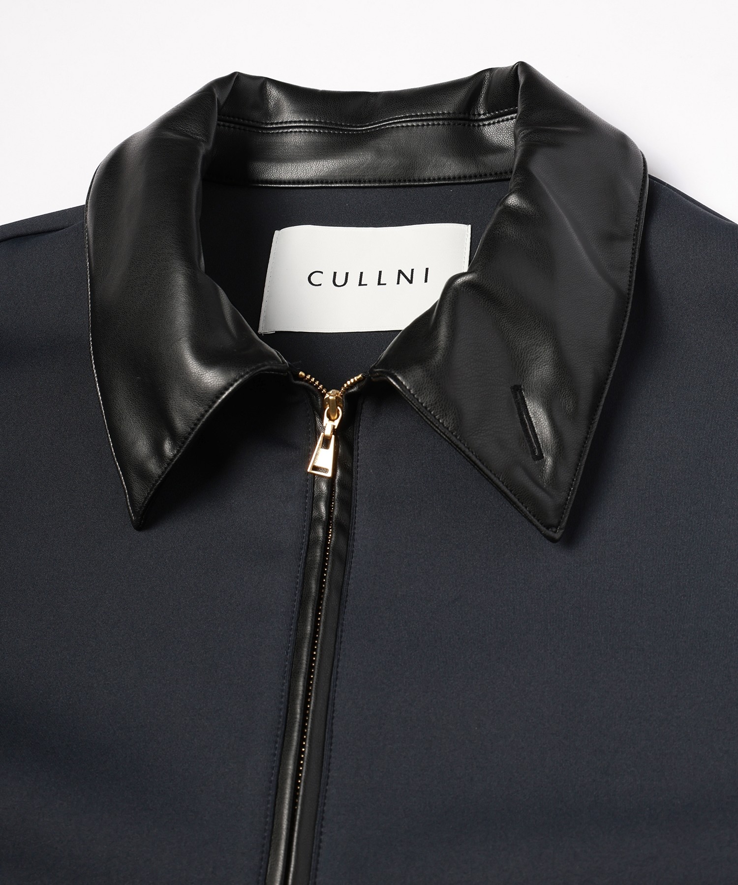 Double Cloth Half Zip Riders Pullover