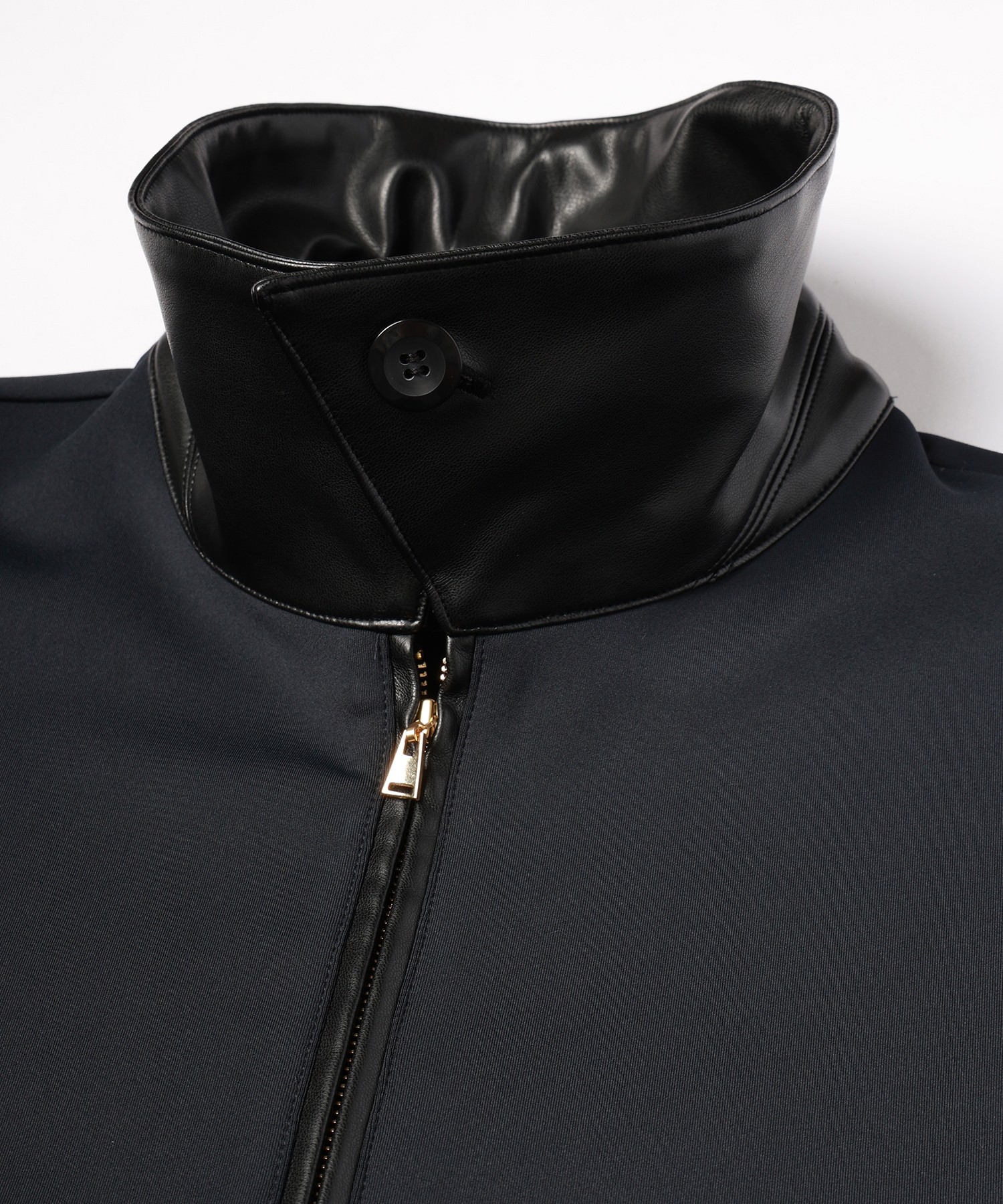 Double Cloth Half Zip Riders Pullover