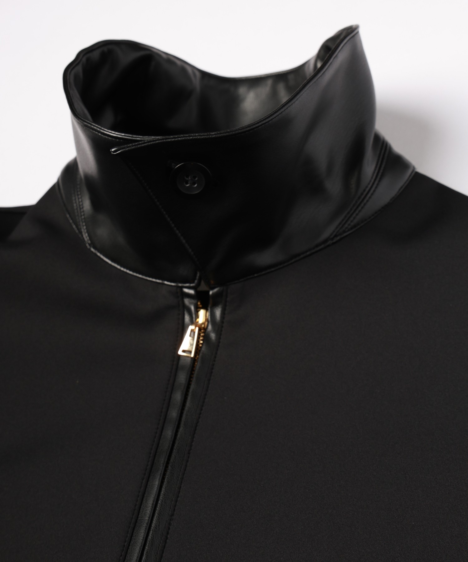 Double Cloth Half Zip Riders Pullover