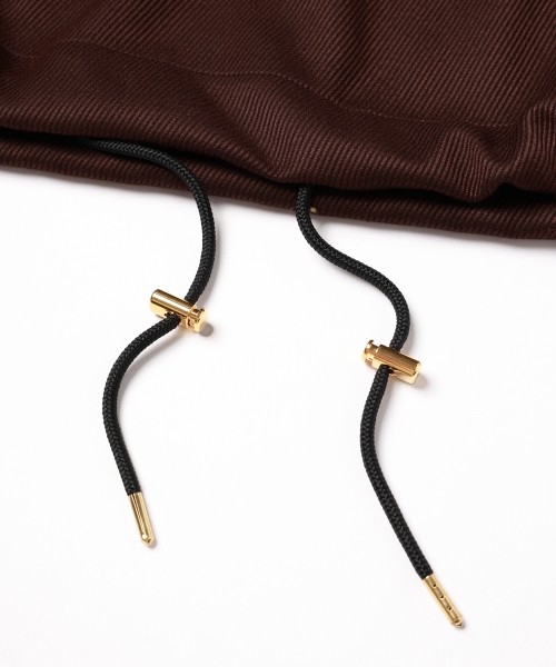 Double Cloth Kersey Half Zip Anorak Hoodie