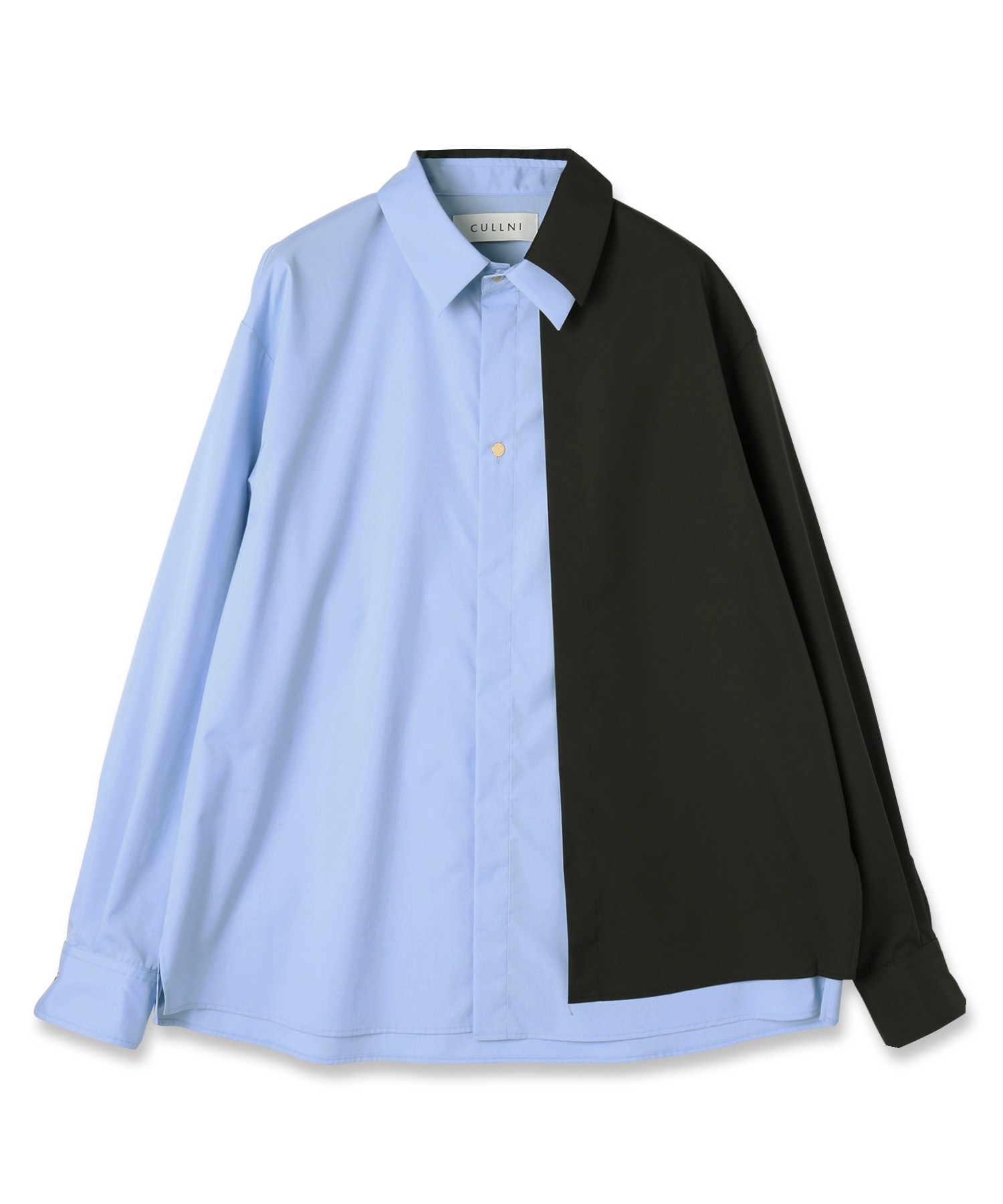 High Count Broad Asymmetrical Layered Shirt