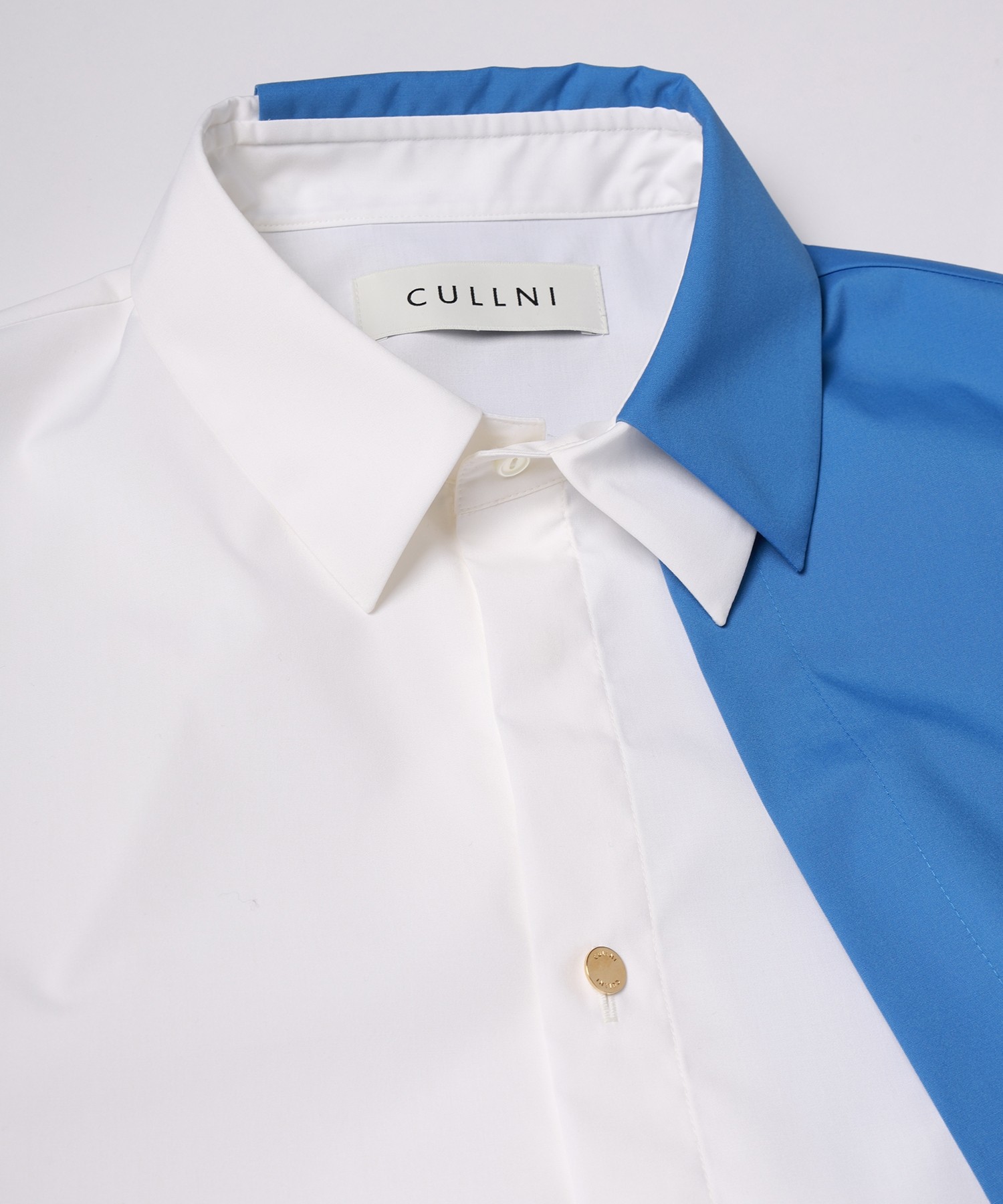 High Count Broad Asymmetrical Layered Shirt