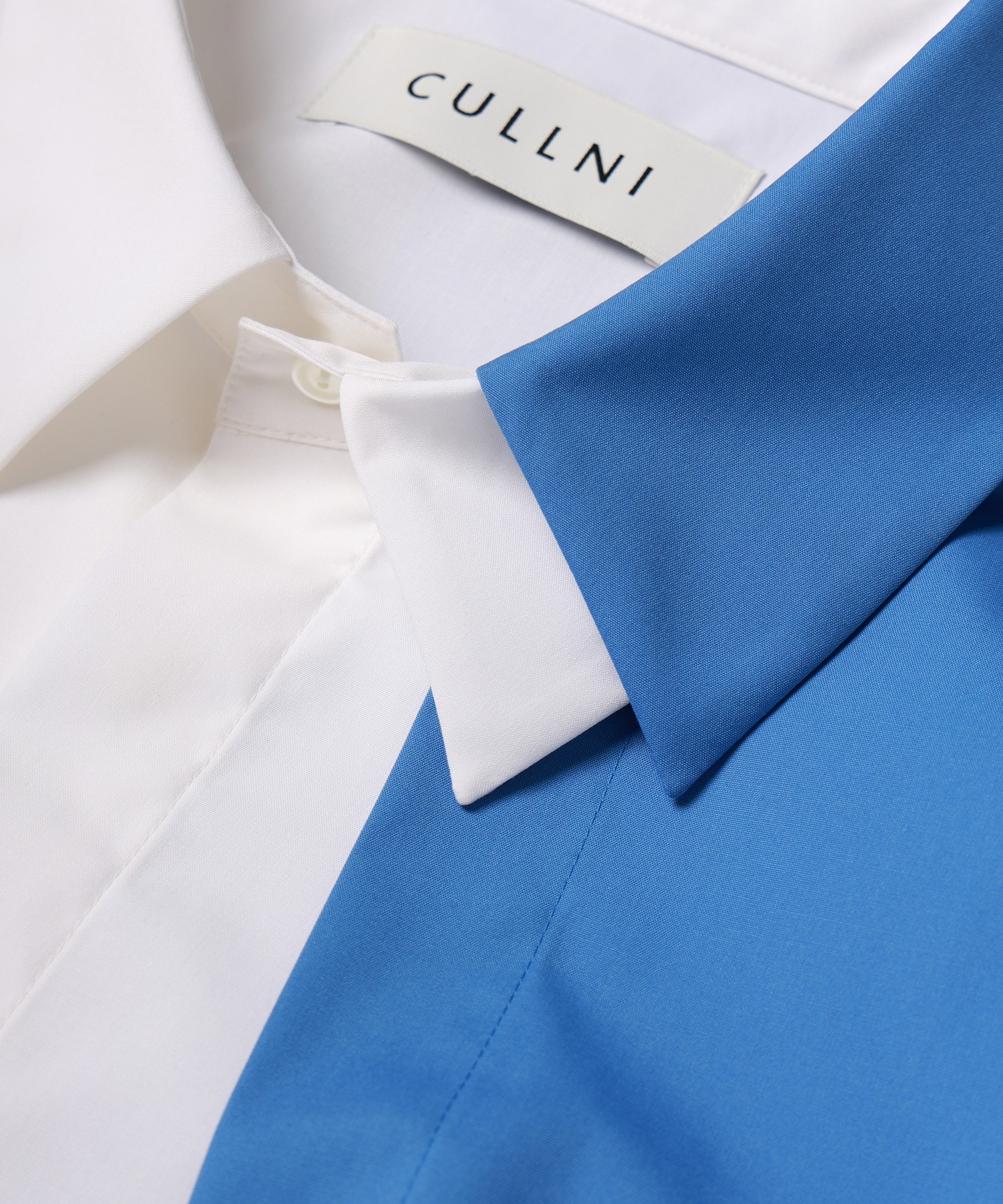 High Count Broad Asymmetrical Layered Shirt