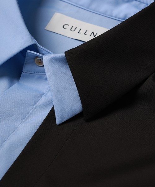 High Count Broad Asymmetrical Layered Shirt