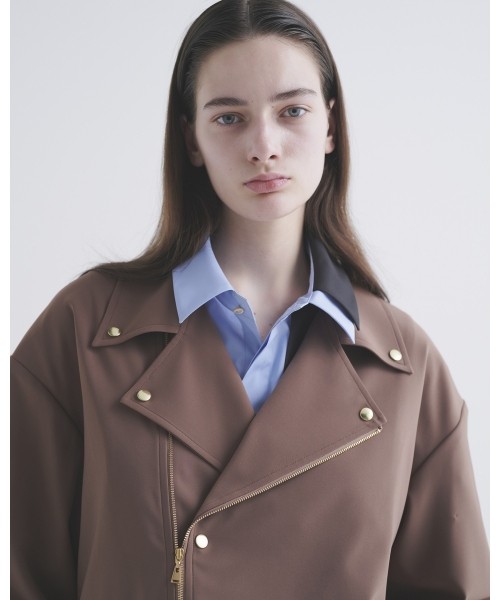 High Count Broad Asymmetrical Layered Shirt