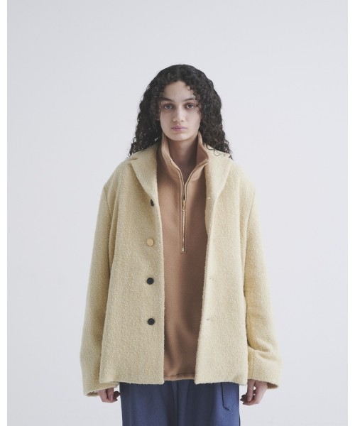 Mohair Wool Short Coat