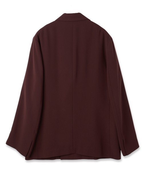 Double Cloth Slant Belt Tailored Jacket