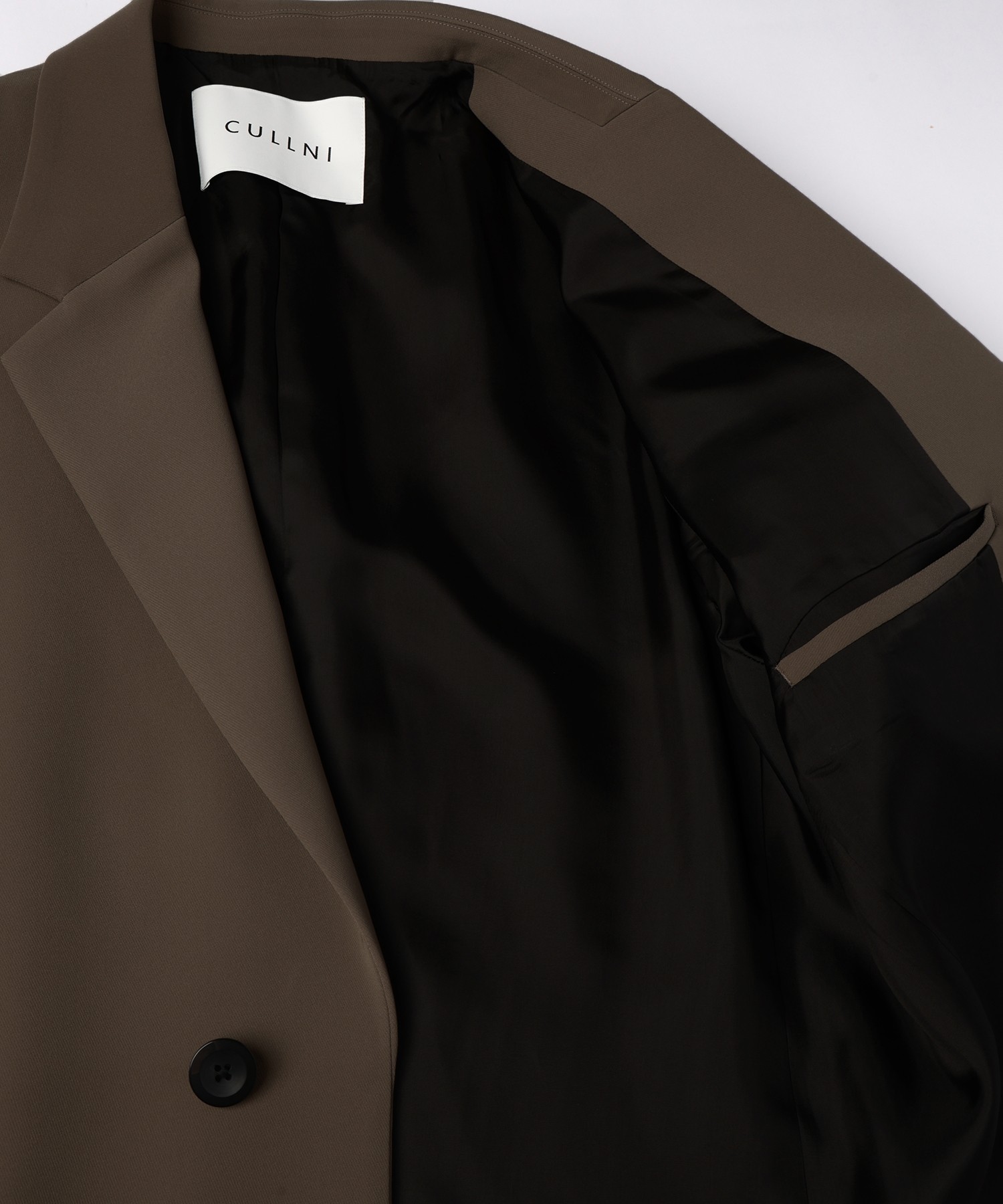 Double Cloth Twill Zip Pocket Tailored Jacket