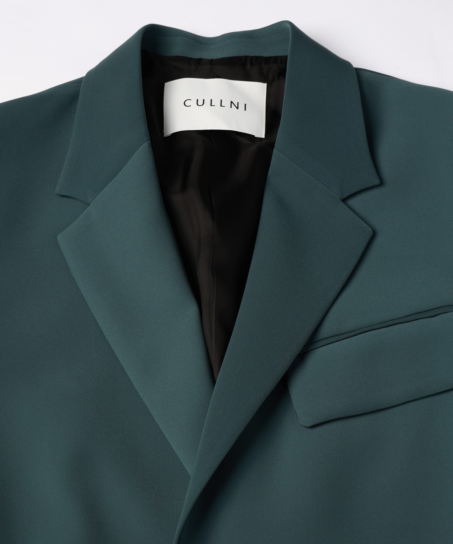 Double Cloth Twill Zip Pocket Tailored Jacket