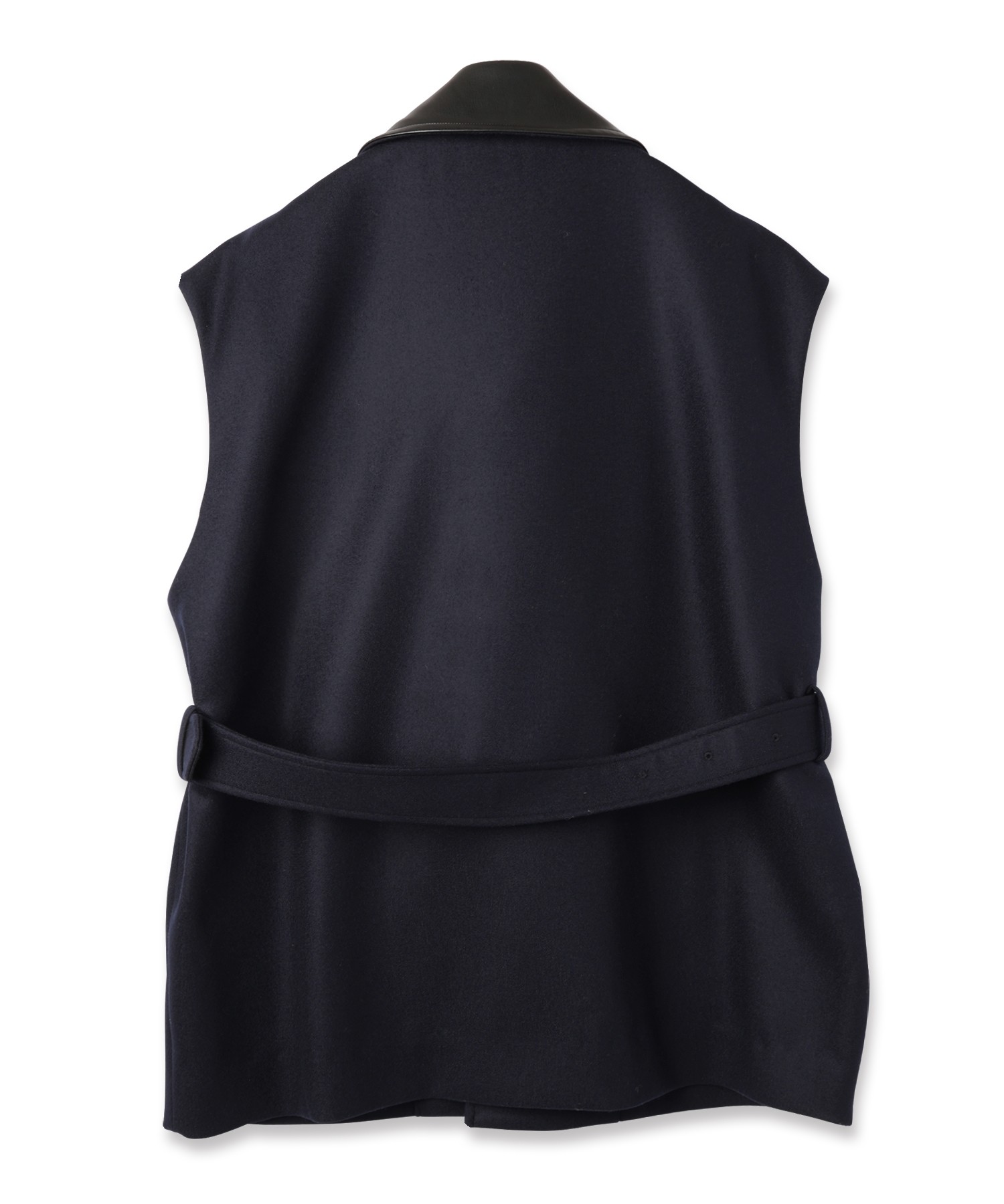 Wool Melton Safari Vest