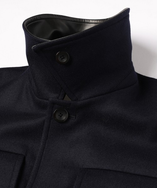 Wool Melton Safari Vest