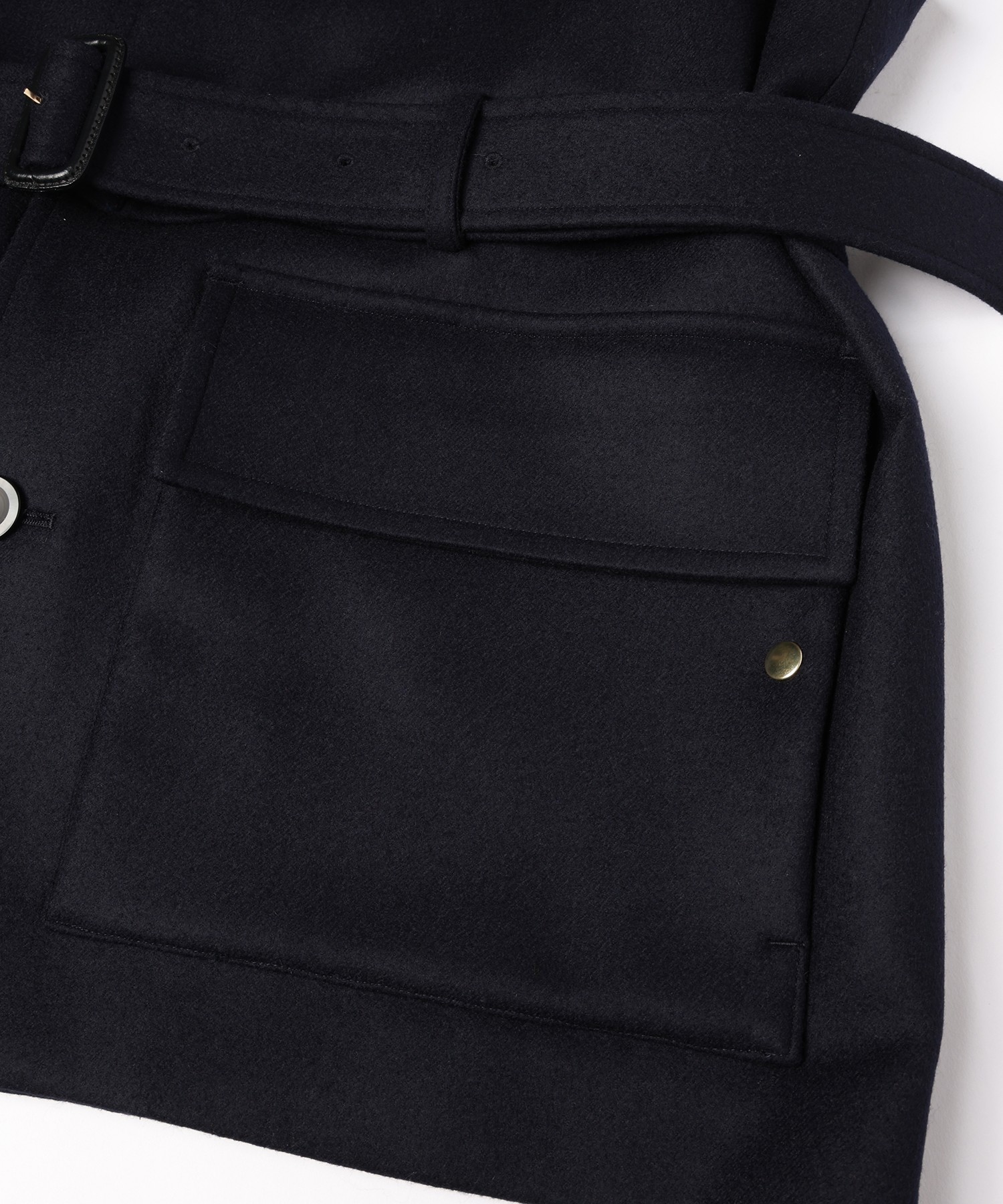 Wool Melton Safari Vest