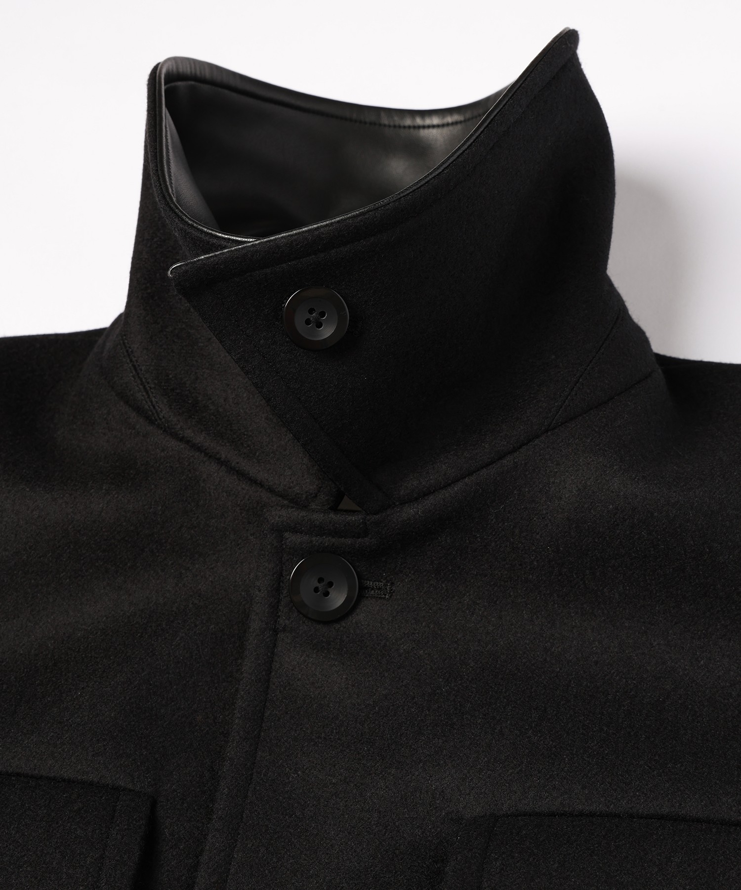 Wool Melton Safari Vest