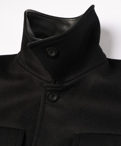 Wool Melton Safari Vest