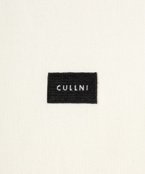 French Terry Layerd Rib Embroidery Patch Pullover