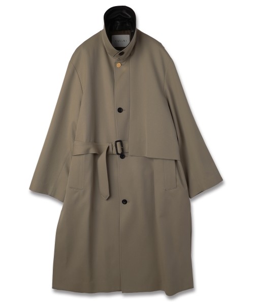 【Cullni】Wool Gabardine Trench Coat(タグ付き) 中古・古着通販】CULLNI (クルニ) Wool Gabardine Trench Coat
