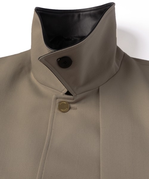 CULLNI ONLINE STORE / Wool Gabardine Layerd Long Coat