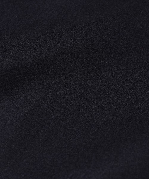 Wool Melton Tie Locken Long Chester Coat