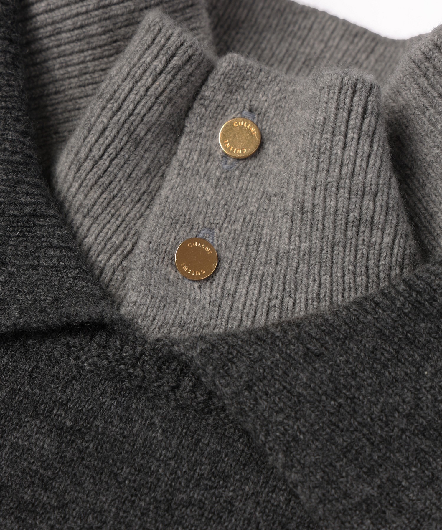 Layerd Rib Double Neck Pullover Knit