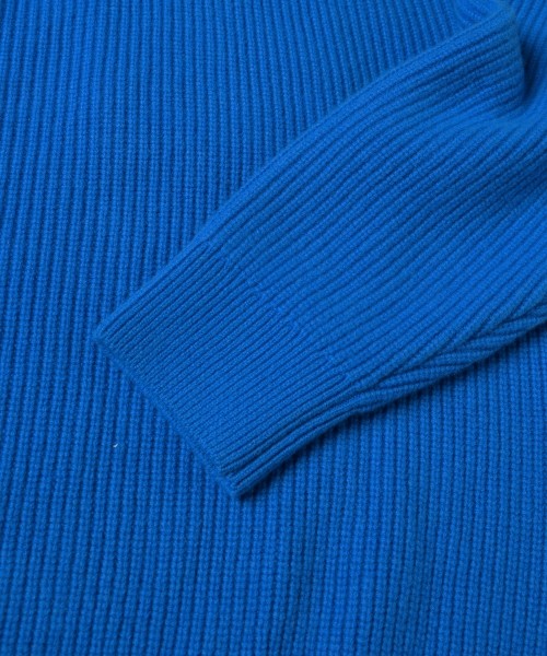 Double Zip Up Crew Neck Knit